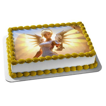 Overwatch 2 A4 Icing Cake Topper